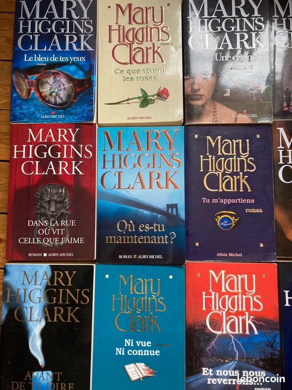 Mary Higgins Clark 14 romans Albin Michel (image 1)