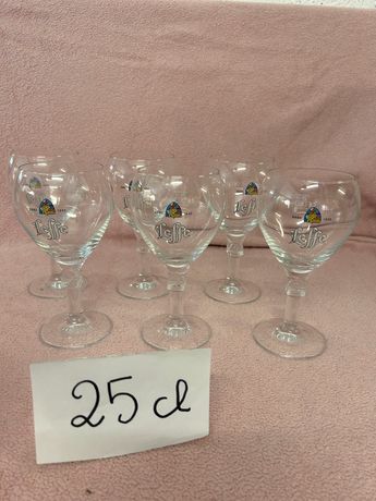 LEFFE - Lot de 6 verres de 25 cl : : Cuisine et Maison