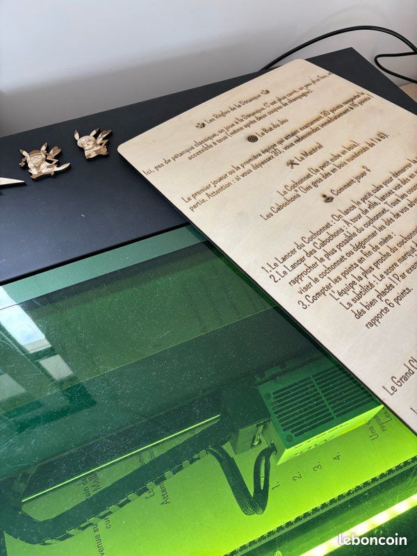 Gravure et découpe laser (image 1)