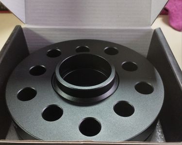 OMP Speed Entretoises De Roue 5mm - Élargisseurs Voie 5x100 Aluminium Noir (Jeu De 2)