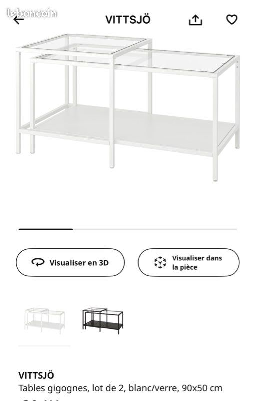 Tables basses gigognes ikea (image 3)