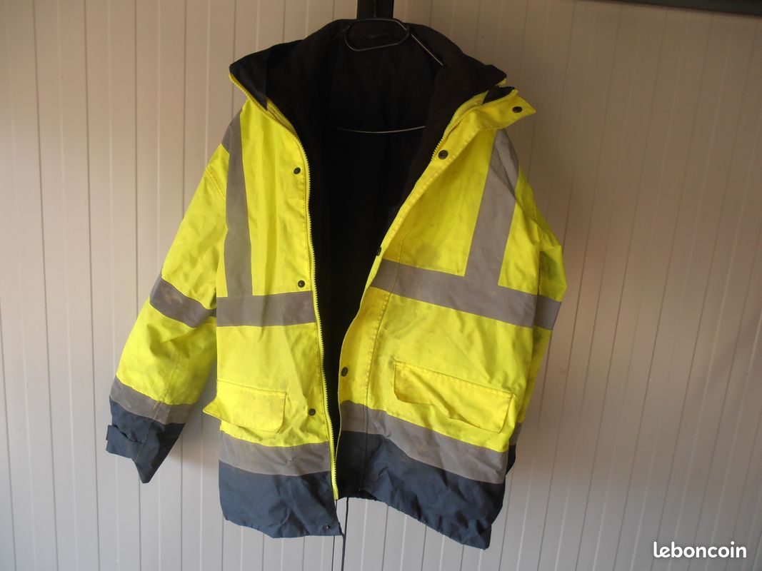 Veste hiver sécurisée BTP taille M (image 1)