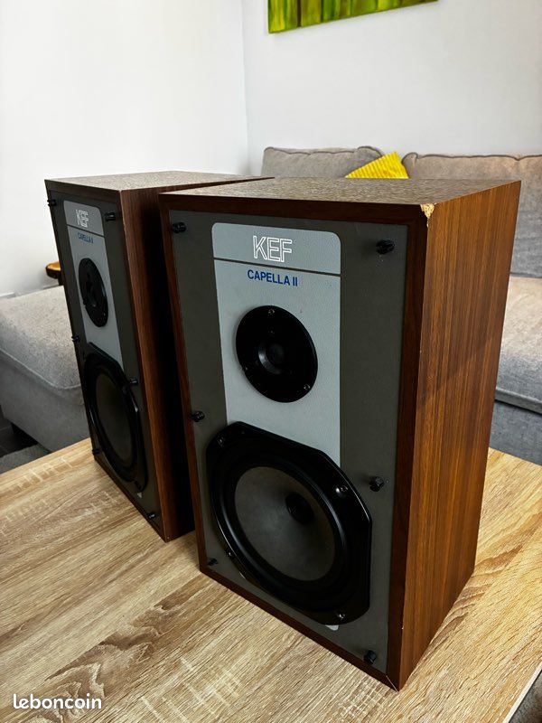 KEF Capella II SP3012 – Enceintes vintage anglaises rares (image 3)