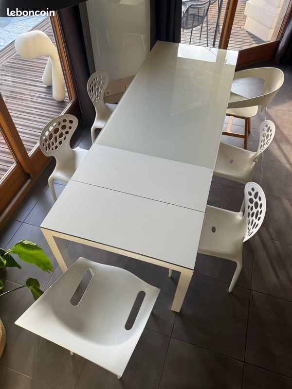 Table à manger extensible (image 8)