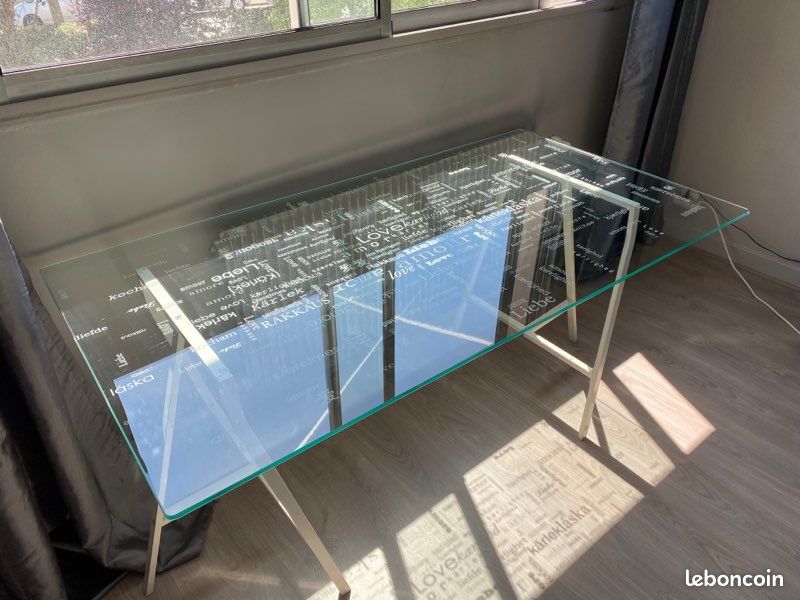 Bureau en verre (image 3)