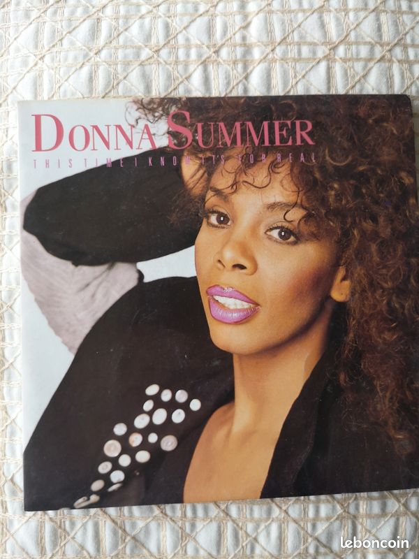 Dona summer - this time I know it's for real en 45 tours (image 1)