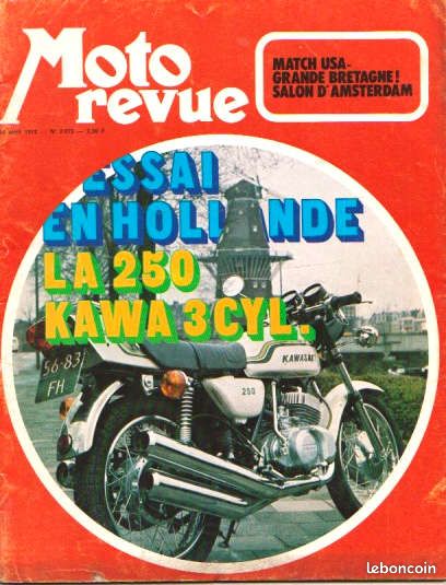 MR 2072 KAWASAKI 250 SS 3 cylindres 2 temps (image 1)