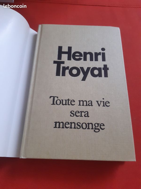 Livre "Toute ma vie sera mensonge" de Henri Troyat (image 2)