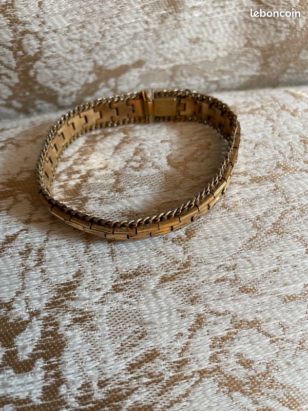 Bracelet gourmette, poinçonner (image 3)