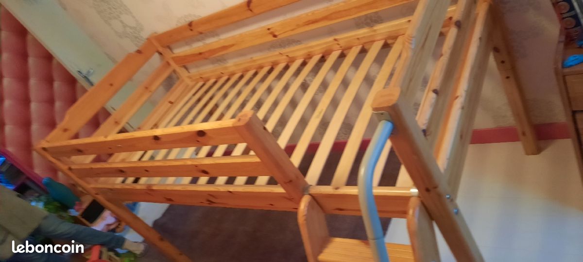 Lit mezzanine cabane pour enfant FLY (image 1)