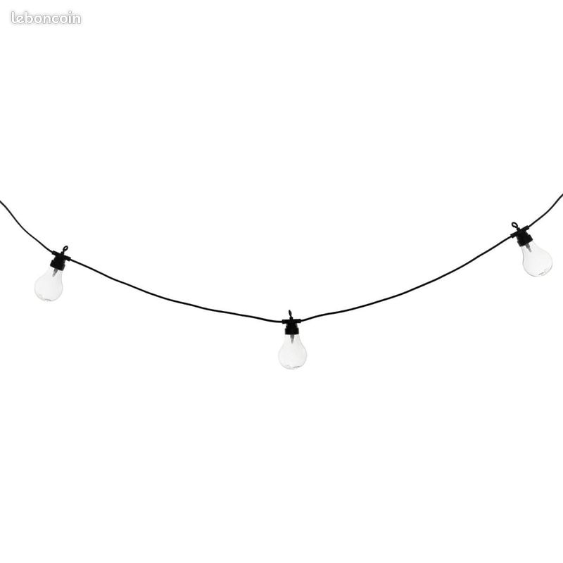 Guirlande led extérieur solaire 5m (image 1)