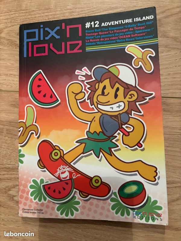 Guide Pix'n Love N°12 : Adventure Island, Simpsons, V-rally...