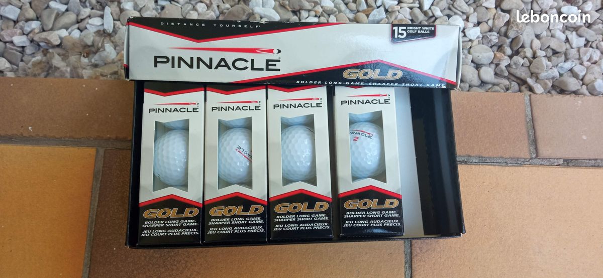 Balle de golf neuve PINNACLE Gold Precision x12 (image 1)