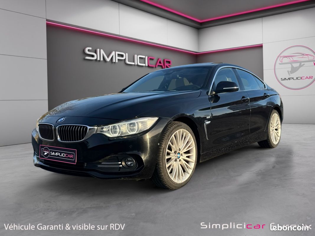 BMW SERIE 4 Gran Coupé 420D xDrive Luxury A - 184Ch - Garantie 12 mois (image 4)