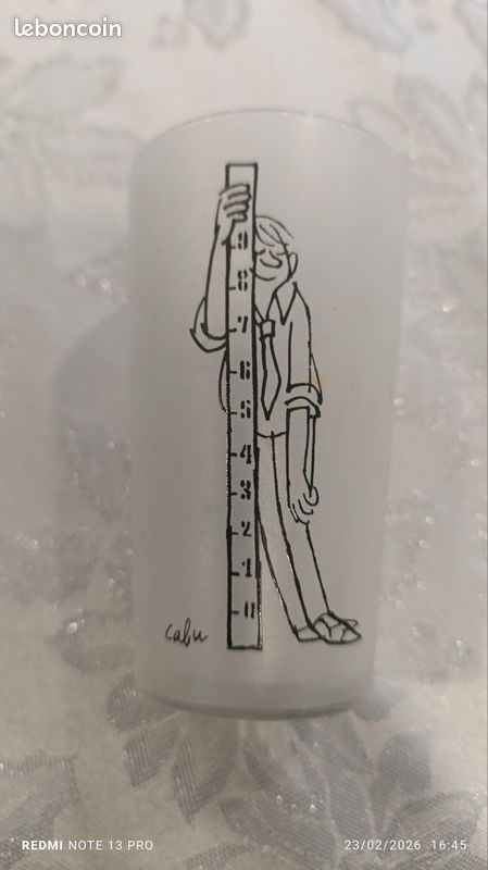 Verres signé Cabu (image 6)