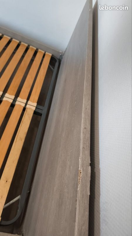 Lit +sommier (image 2)
