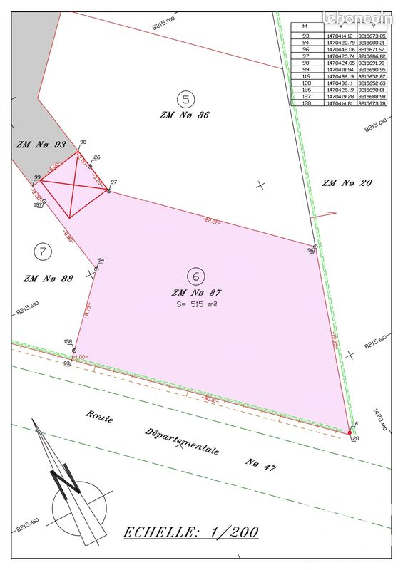 Terrain 515 m² Valambray (image 8)