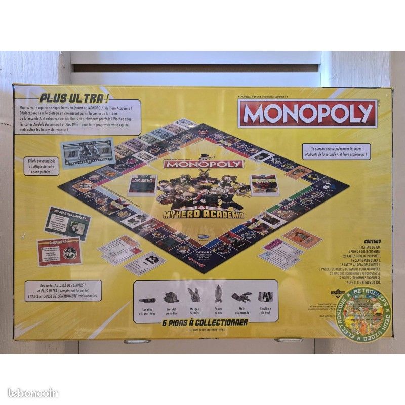 Monopoly My Hero Academia [NEUF] – FR – Envoi 24/48h (image 2)