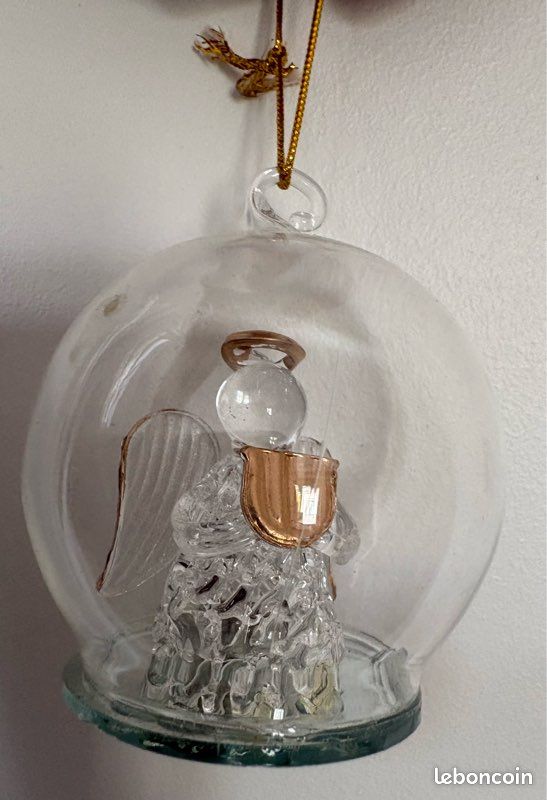 Jeu de 7 boules de Noël en verre (image 2)
