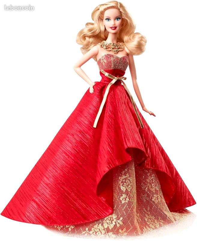 HOT Poupée Barbie Noel Barbie Collezione 2014 Poupée Barbie