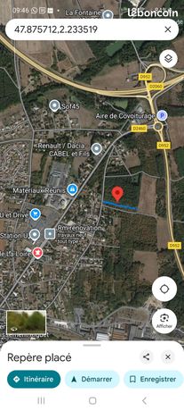 Terrain 2100m²