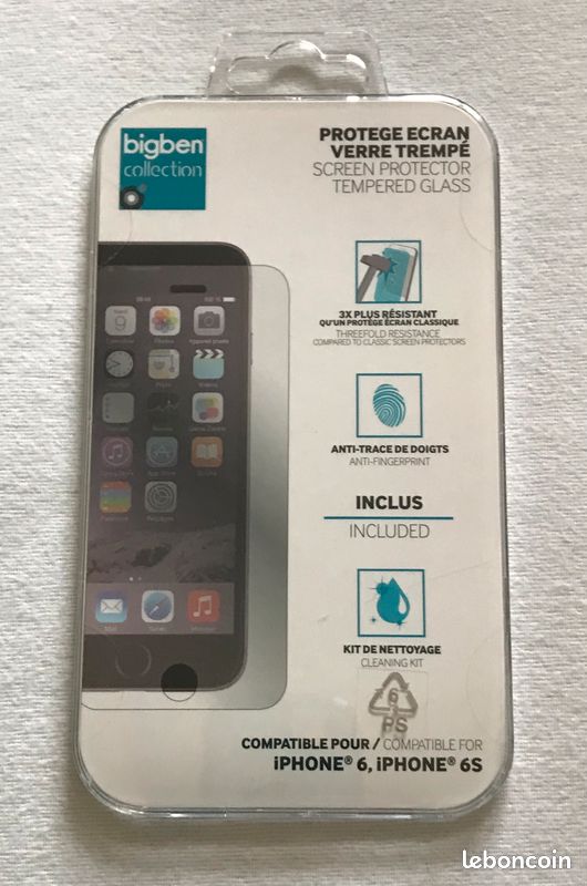 Verre Trempé Pour Apple IPhone 6/6S (image 1)