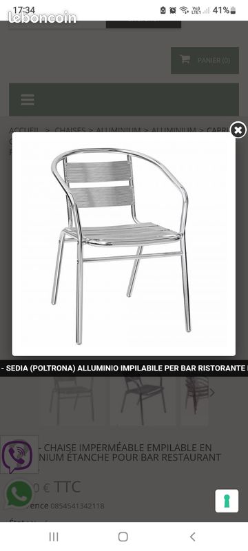 Chaise terrasse (image 1)