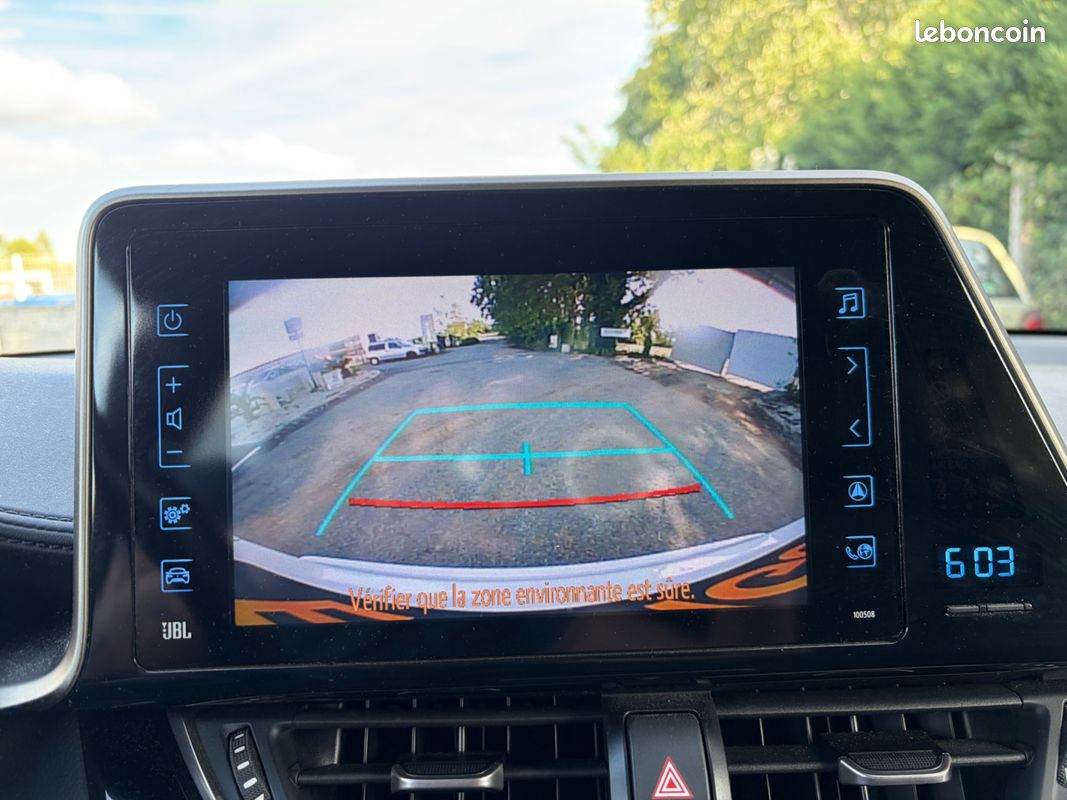 Toyota c-hr 1.8 140h full-hybrid 0.85kwh collection / camera recul (image 9)