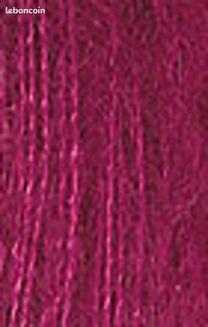 2 pelotes neuves (225M😮‼️/25G) KID SILK 75% mohair et 25% soie d'AUSTERMANN 2 coloris (🧶33 PISCINE +🧶6 FUCSHIA) (image 12)