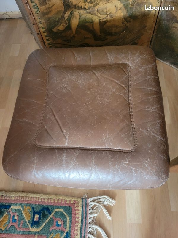 Pouf en cuir (image 2)