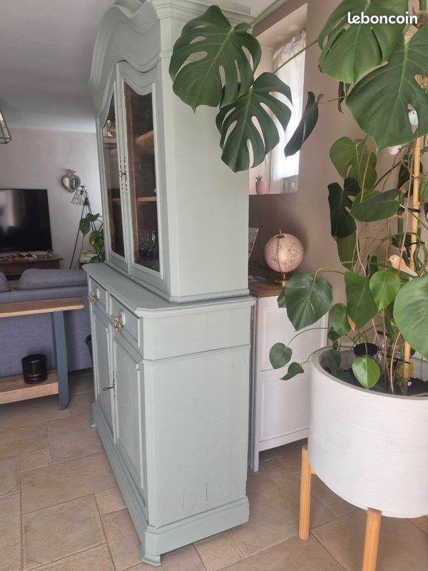 Buffet/ vaisselier ancien rénové/ meuble de charme (image 6)