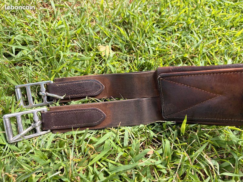 Sangle bavette Eric Thomas Fitter_Cuir 125 (image 3)