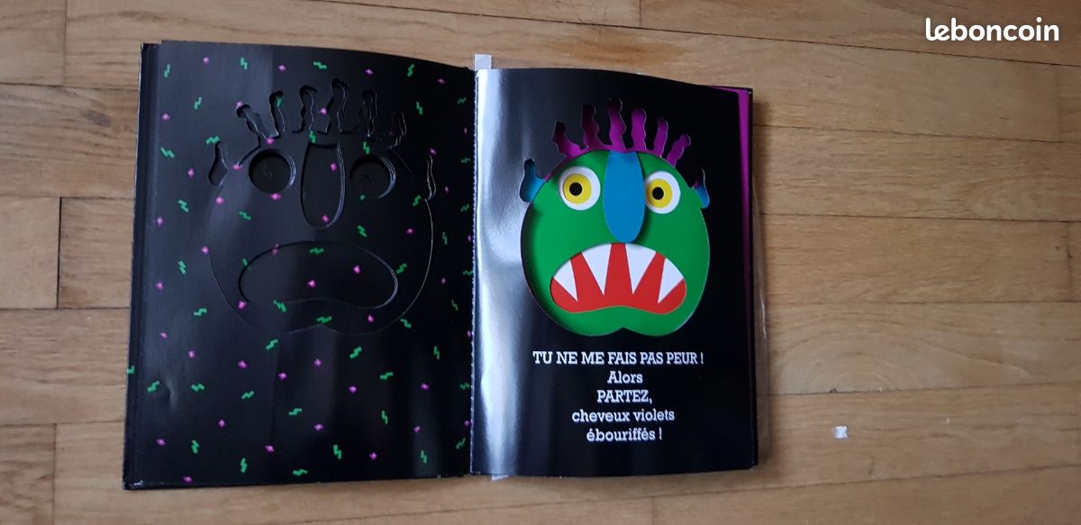 Monstre, émotion , couleurs, dessin du visage - albums maternelle a choisir (image 4)