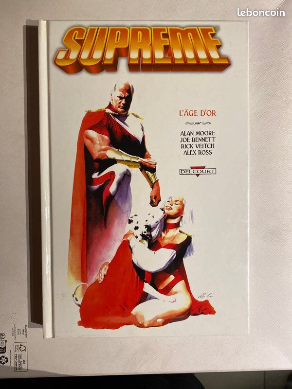 Suprême 1.L’âge d’or - intégrale - Alan Moore & Benett & Veitch & Ross chez Delcourt (image 1)
