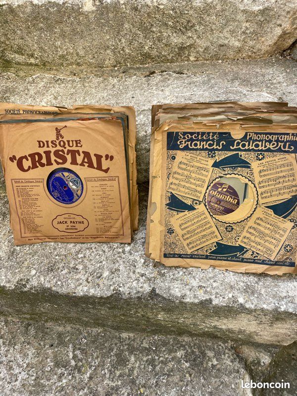 Disque gramophone lot de 37 (image 3)