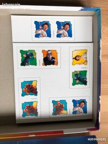 Puzzles Disney (CARS, RATATOUILLE, NEMO) 20 et 60 pièces + domino (image 3)