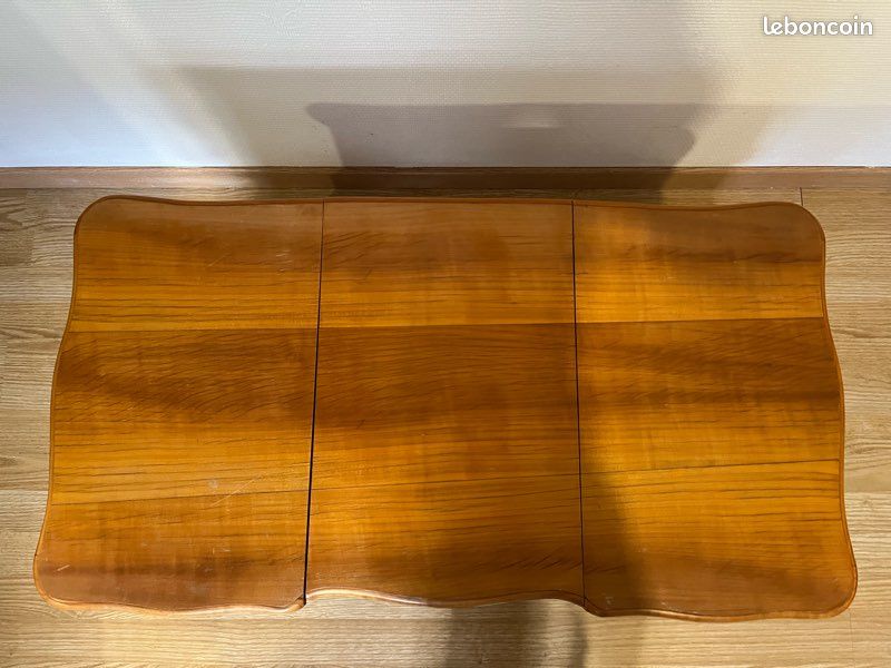 Coiffeuse / maquilleuse vintage en bois (image 4)