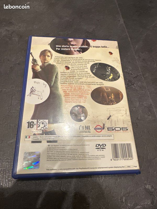 Rule Of Rose PS2 PAL FR Complet très bon état
