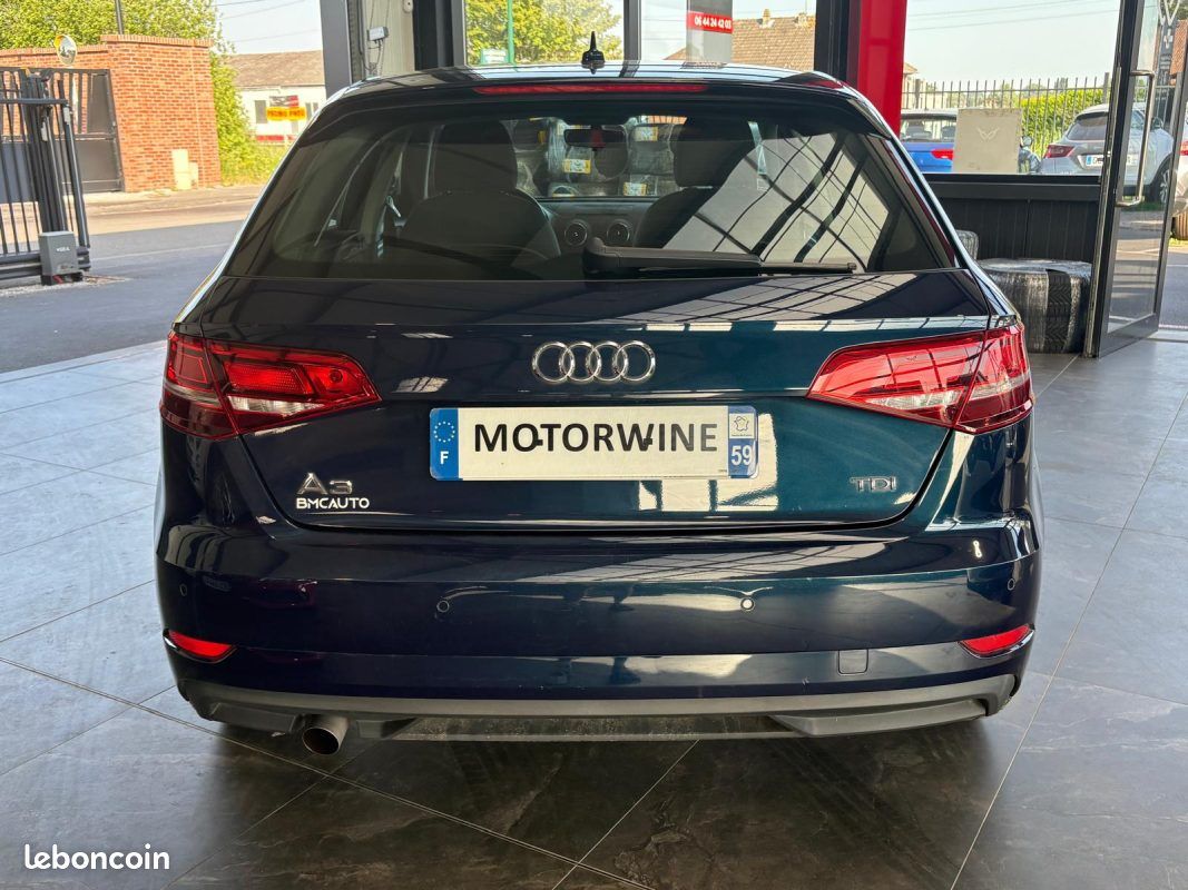 🔹 AUDI A3 SPORTBACK 1.6 TDI 116 CH DESIGN S TRONIC 7 - 🛞 Jantes Rotor 18 pouces - Garantie (image 5)