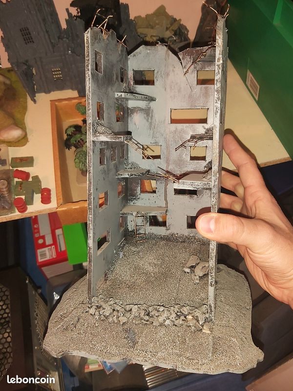 Table Complète Lyntrath, ruines eldar exodite (12 models
