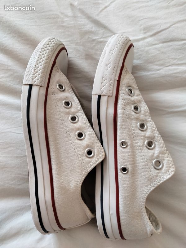 Converse basses blanches 36 Chaussures