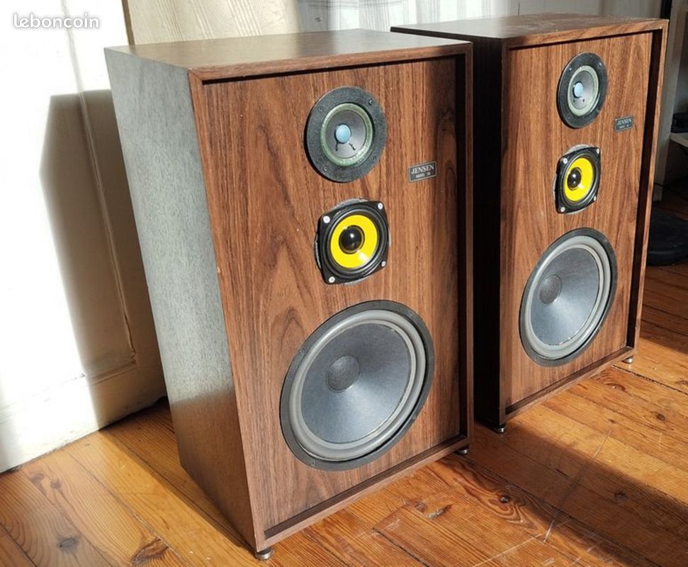 Casque Vintage Jensen 230 Métal, Ampli Stéréo, Guitare Musique Audio, Livraison Offerte