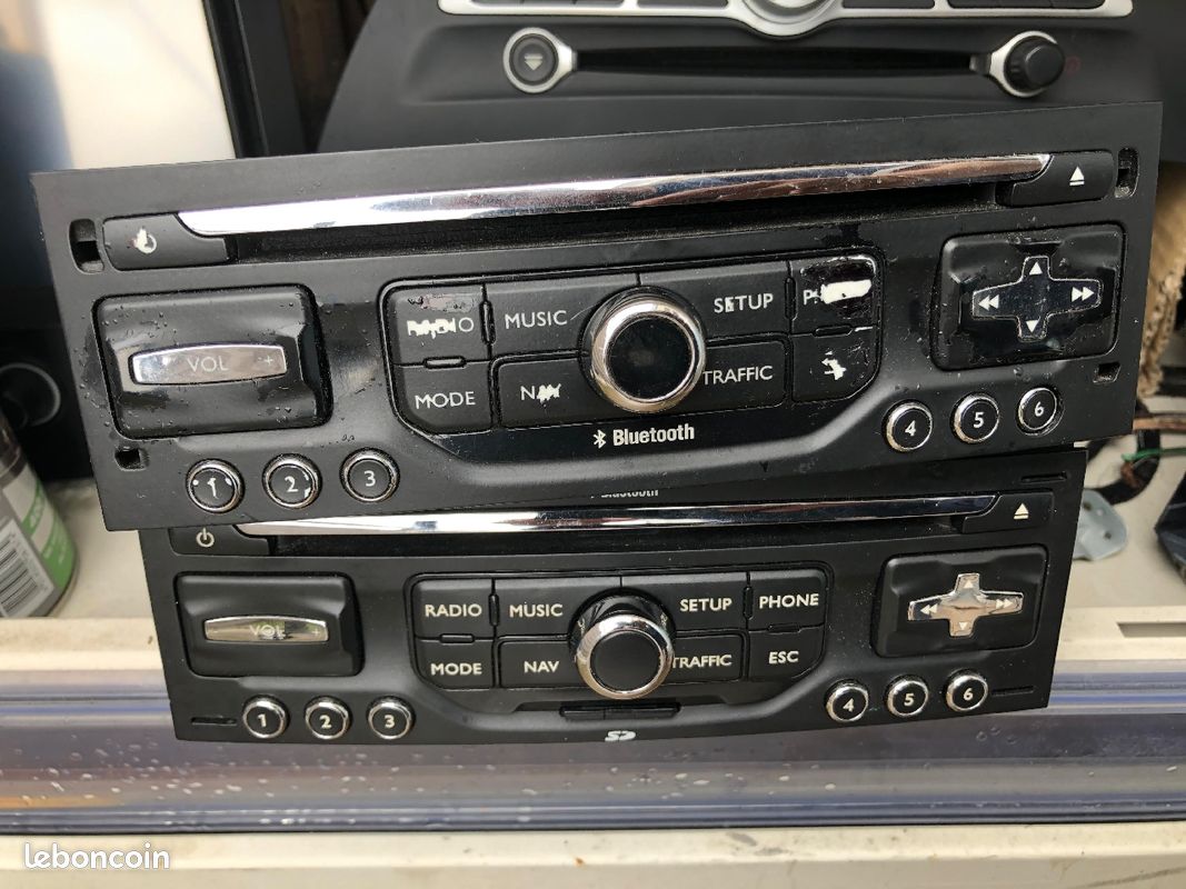 Autoradio ecran c4 ds5 3008 308 parner gps 2024 garantie 2ans d'origine peugeot citroen (image 3)