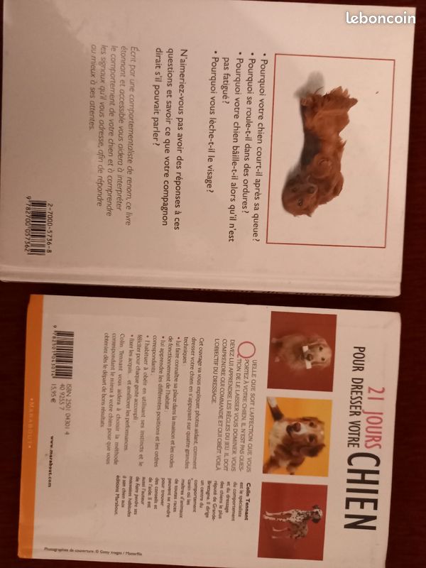 Lot 7 livres éducation canine (image 4)