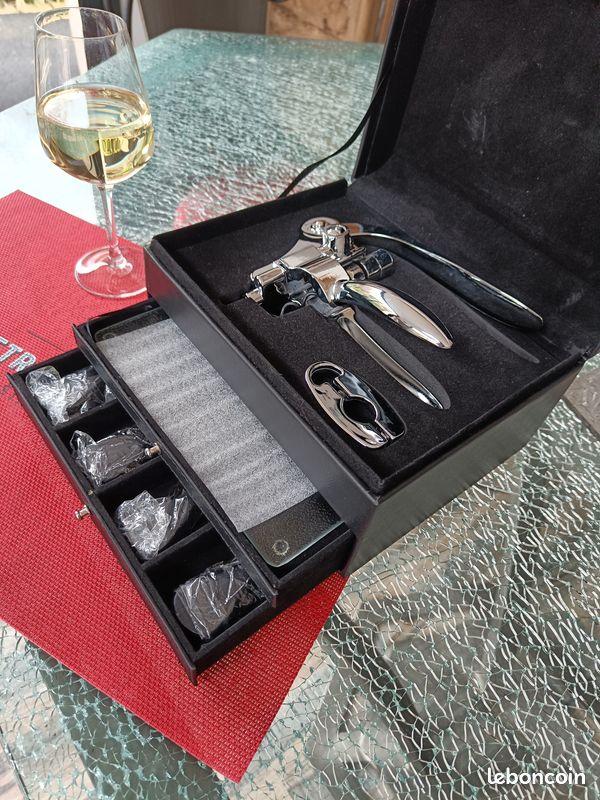 Coffret dégustation tire bouchon et couteaux fromage (image 2)
