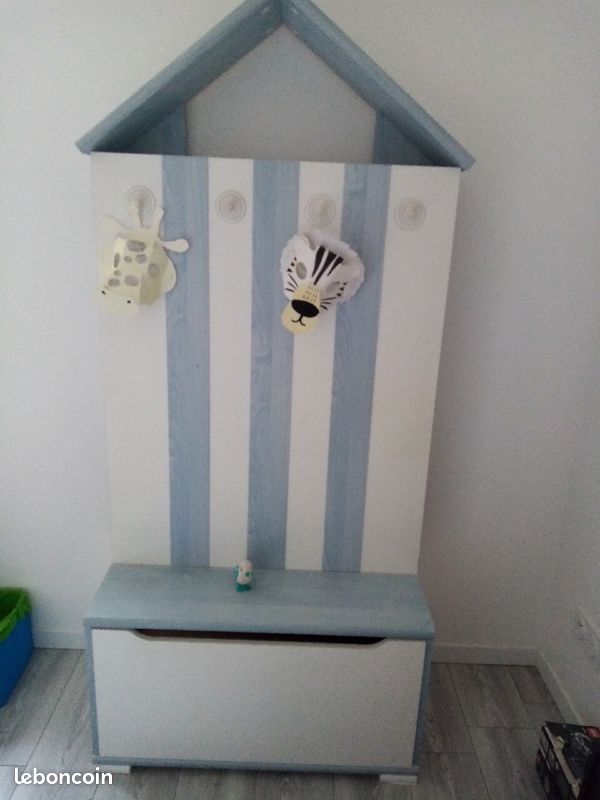 Coffre à jouet armoire bibliothèque penderie etagere (image 1)