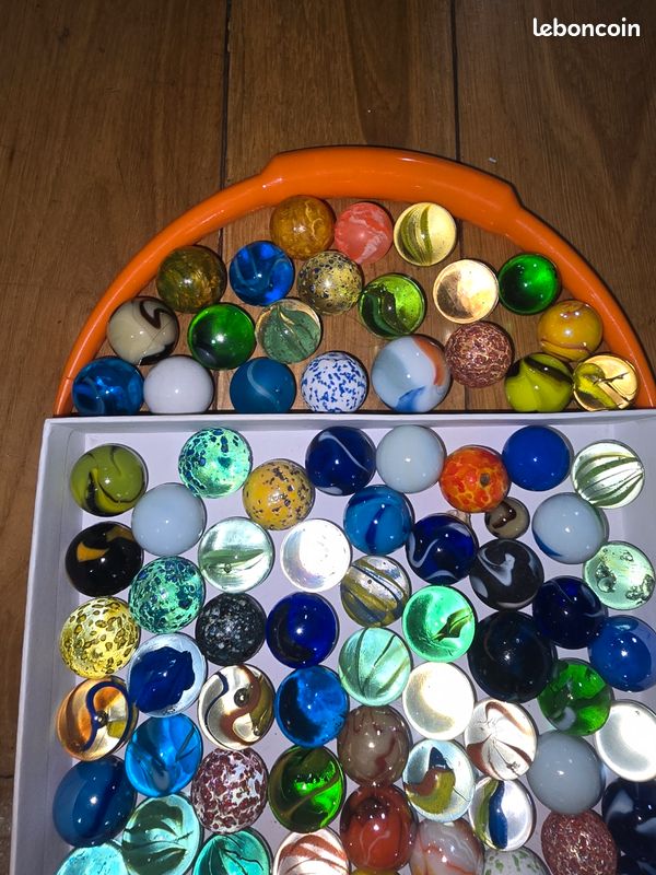 Très gros lot de 90 billes de type calots (image 2)