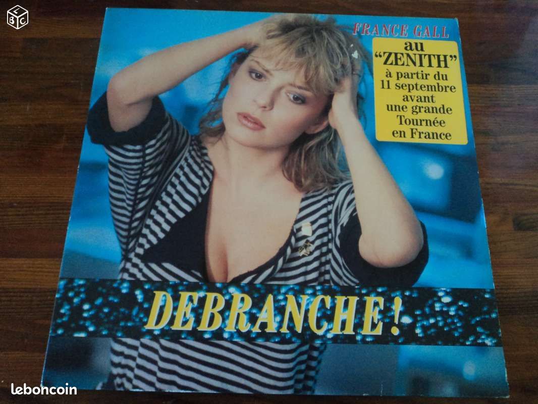 France Gall - Vinyl 33T - Débranche (image 1)