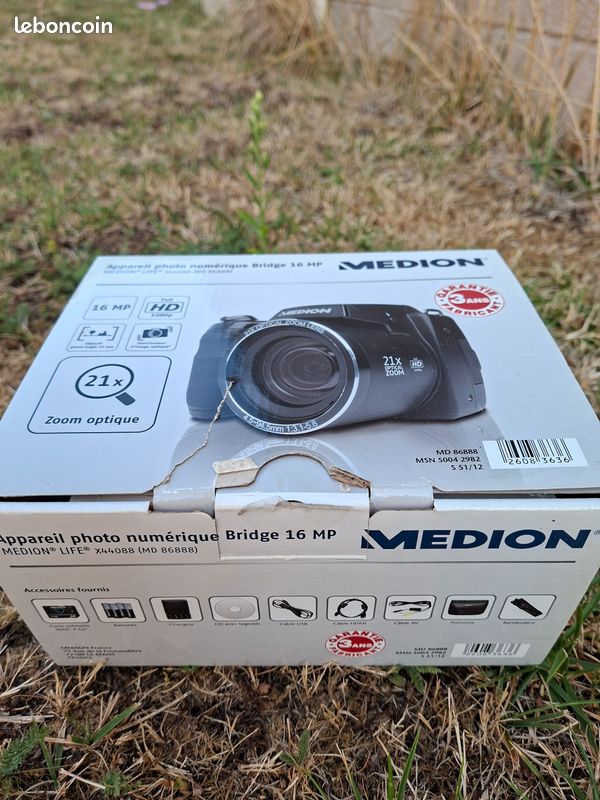 Medion Life Medion 21x Optical Zoom Appareil Photo Medion X44088