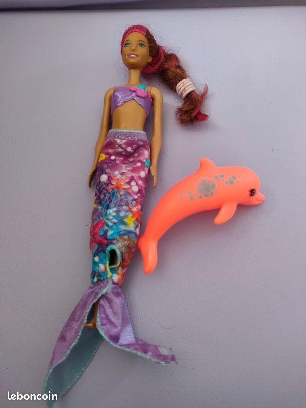 Barbie sirène avec dauphin (image 1)